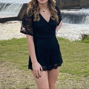 Lace romper
